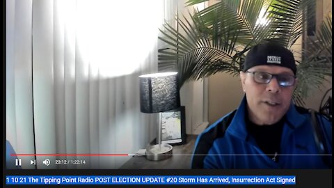 1 10 21 The Tipping Point Radio POST ELECTION UPDATE #20 Storm Has Arrived, Insurrection Act Signed