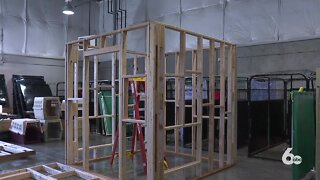 Meridian Canine Rescue builds tiny homes for dogs
