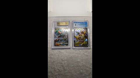 Graded Pokémon cards. #pokemon #pokemontcg #collectables