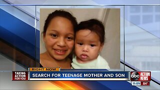 MISSING: 6-month-old boy, teen mother last seen in Plant City