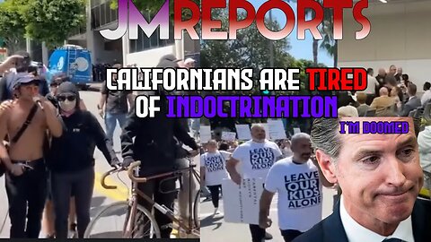 California RISES UP AGAINST LGBTQ community saying leave our kids alone Americans are sick of this