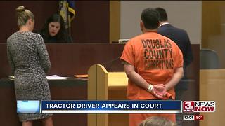 Prosecutors: shirtless tractor driver on drugs