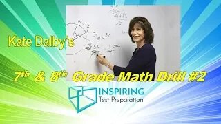 7th & 8th Grade Math Drill #2