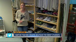 Bartow teacher creates boutique for needy students