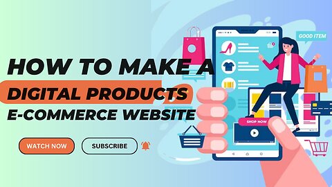 How to make a Digital Products E-Commerce Website | Dazonn Technologies