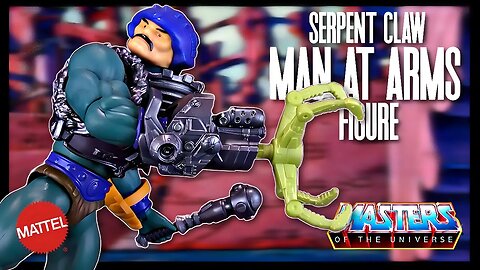Mattel Masters of the Universe Origins Serpent Claw Man-At-Arms Figure @TheReviewSpot