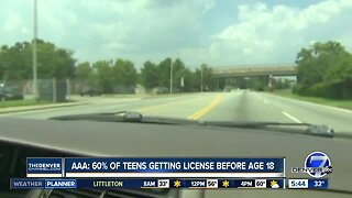AAA: More teens are getting their licenses before age 18