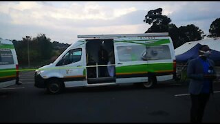 SOUTH AFRICA - Johannesburg - COVID19 - Launch of 60 mobile testing units (videos) (xwP)