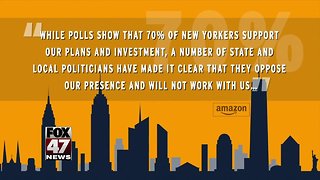 Amazon will not build a corporate headquarters campus in New York