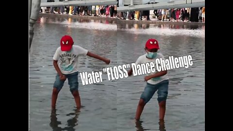 #Floss Dance Challenge #Water Floss Dance | What Trends DO you Know ? #Shorts