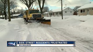 More snow, more frustration over snow removal on side streets
