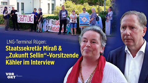 Hitzige Bürgerversammlung zu LNG-Terminal in Rügen: Staatssekretär & „Zukunft Sellin“ im Interview