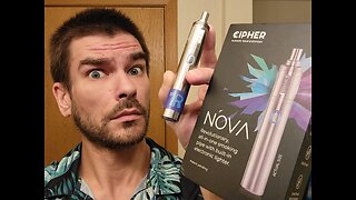 A NEW Way to Combust Herbs! (Cipher Nova with Bubbler)
