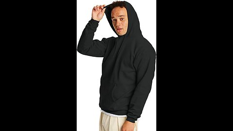 Hanes Men's Sweatshirt, EcoSmart Fleece Hoodie, Cotton-Blend Fleece Hooded Sweatshirt, Plush Fleece