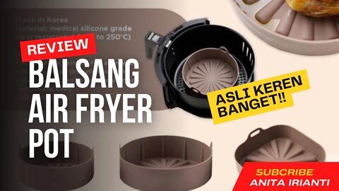 Balsang Air Fryer Pot