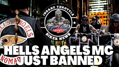 HELLS ANGELS MC JUST BANNED FROM THIS CITY