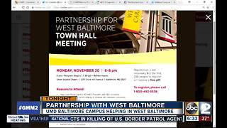 Partnership with West Baltimore meeting Monday