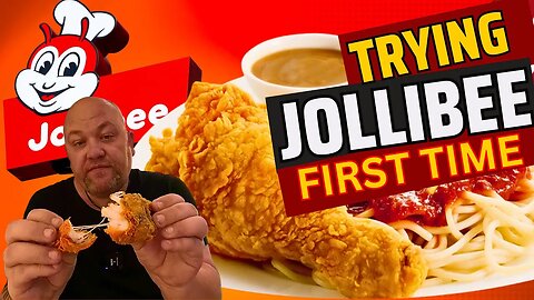 Famous Fast Food in Philippines!! JOLLIBEE 🇵🇭❤️
