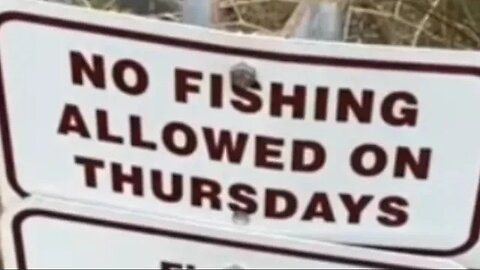 fishing day ban in Gatlinburg, TN ℂℝ𝔸ℤ𝕐!!!!!