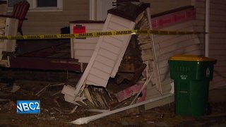 Police: Suspect's vehicle crashes into home during chase