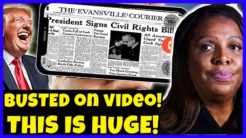 Breaking News! President Trump is going to sue Letitia James on Civil Right Act Grounds! Here's How!