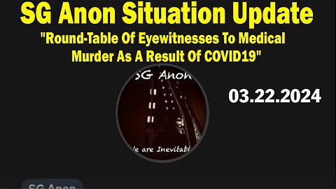 SG Anon Situation Update: "Round-Table Of Eyewitnesses To Medical Murder As A Result Of COVID19