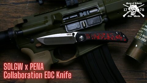 SOLGW x PENA Mula Tanto EDC Knife