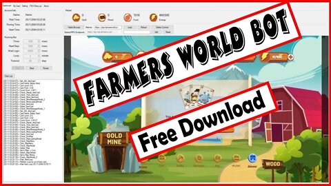 Farmers World Bot 2022 | Free Download (15 days free) | Auto Farm Bot Working