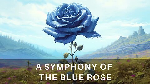 The Symphony of the Blue Rose - A Tale of Hope and Beauty in the Depths of War