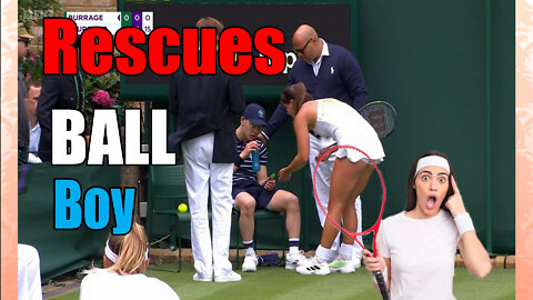 news of the bizarre Tennis🎾 Player Comes to Ball⚽⚽ Boy Rescue