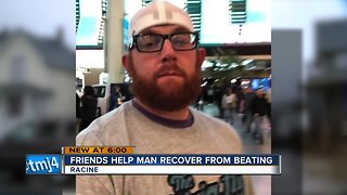 Coworkers raise thousands for brutally beaten Racine man