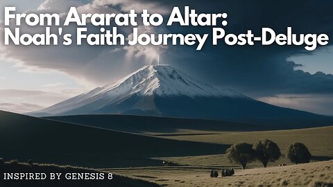 From Ararat to Altar: Noah's Faith Journey Post Deluge | A TIME TO REASON | BIBLE JOURNEY