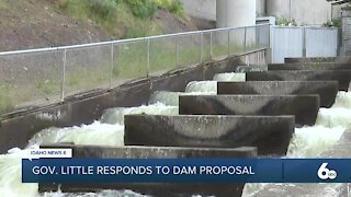 Gov. Little issues statement on Rep. Simpson's dam removal proposal