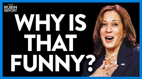 Kamala Harris' Bizarre Response to Biden 2024 Question Confuses Reporter | DM CLIPS | Rubin Report