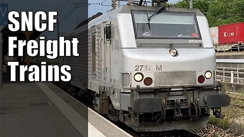 SNCF Freight Trains in the south of France 2023