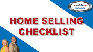 Home Selling Checklist with Gillian Redman