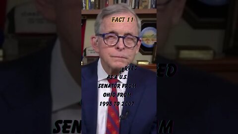 Facts about Mike DeWine