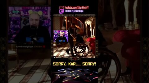Sorry, Karl. Sorry. Sorry. Sorry, Karl... oops. Sorry... #shorts