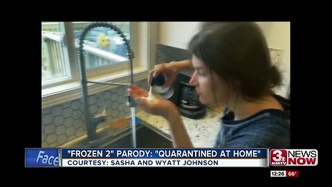 Nebraska family recreates 'Into the Unknown' from Frozen 2 in a quarantine spoof