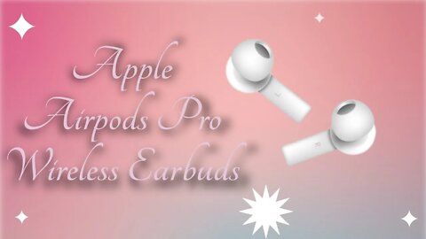 Apple Airpods Pro Wireless Earbuds With Magsafe Charging Case Apple Airpods Pro Unboxing And Setup