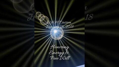 QHHT session: Parallel Lives & Gifted Energy