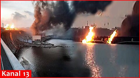 Russian attacks on Ukrainian hydro plants could trigger environmental disaster