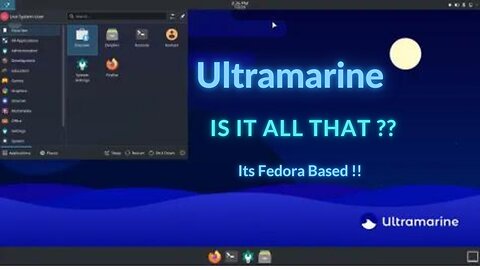 Fedora Based Ultramarine | First Look At | Linux | Linux Install | The Linux Tube