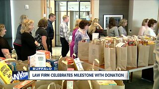 Phillips Lytle celebrates milestone with donation