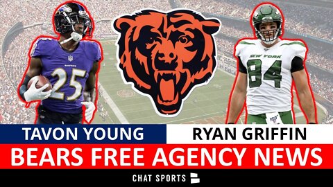 Tavon Young & Ryan Griffin Sign 1-Year Contracts With Chicago Bears In 2022 NFL Free Agency