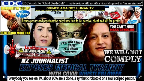 New Zealand COVID Whistleblower Joins Maria Zeee to Expose Medical Tyranny