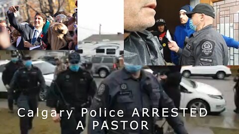 Calgary Police thugs have arrested Dawid Pawlowski/ Pastor Art Pawlowski