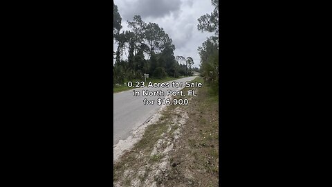 0.23 Acres for Sale in North Port, FL