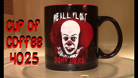 cup of coffee 4025---Should Cops Stop Someone Dressed as Pennywise? (*Adult Language)
