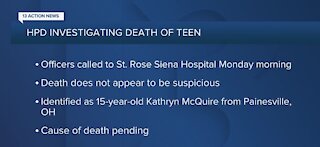 HPD investigating death of a teen